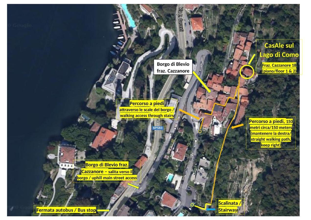 Casale Sul Lago Di Como Blevio Extérieur photo